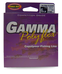 Gamma High-Performance Copolymer Line 14 lb.; Ultra Clear; Filler