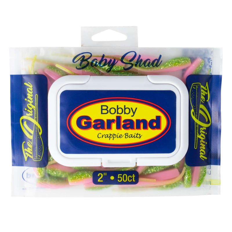 Bobby Garland The Original 2-Inch Baby Shad Soft Plastic Fishing Lure, 18 Per Pack, Baby Bass (BGBS123-18 - Foto 6