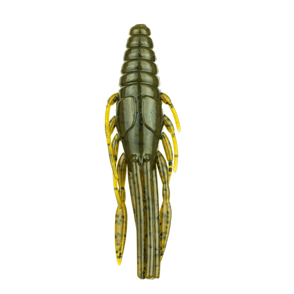 6th Sense Stroker Craw - Green Pumpkin