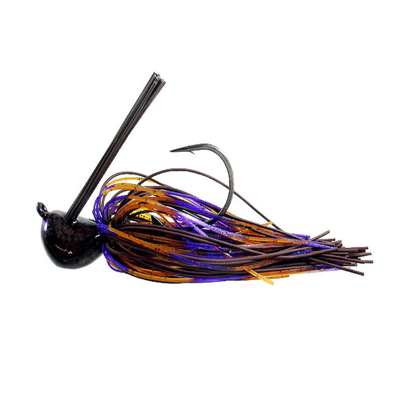 Greenfish Tackle Little Rubber Jig 3/8oz / Hot Sauce