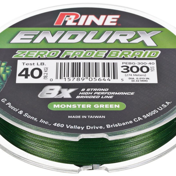  P-Line EndurX No Fade Braid 2500 Yard Midnight Black