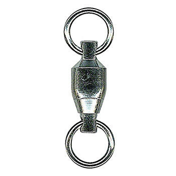 Owner Black Chrome Ball Bearing Swivels 5158 - Fishing Supercenter