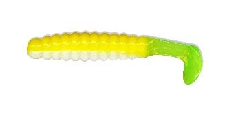 Slider Crappie Panfish Grub w/Vibratail 1-1/2" - Fishing Supercenter