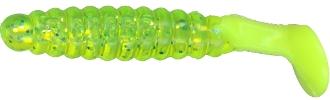Slider Crappie Panfish Grub w/Vibratail 1-1/2" - Fishing Supercenter