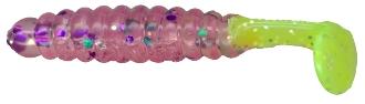 Slider Crappie Panfish Grub w/Vibratail 1-1/2" - Fishing Supercenter