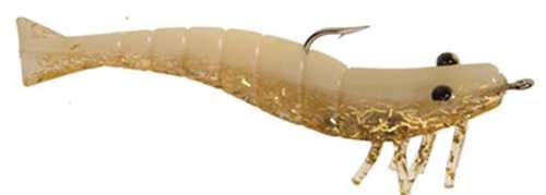 DOA Rigged Shrimp 3"