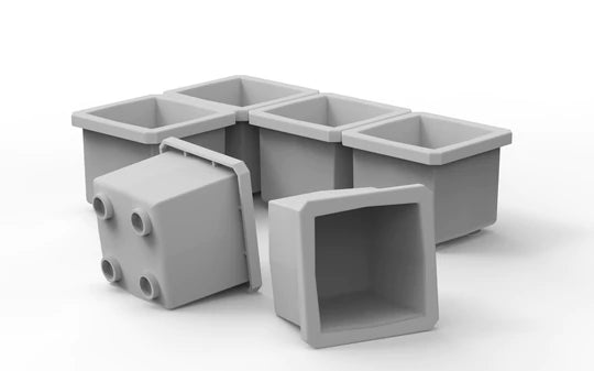 Buzbe Customizable Bins for Modular Tackle Box