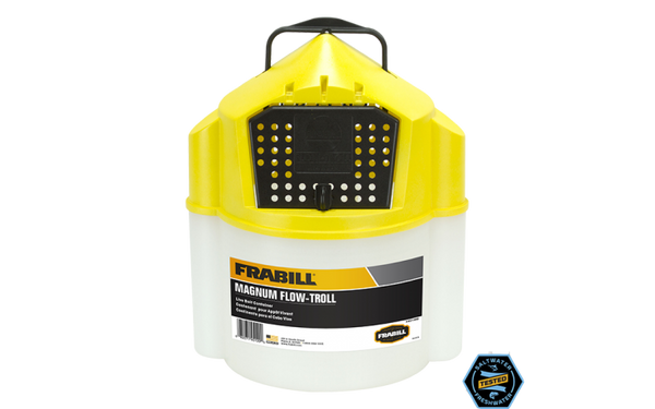 Frabill Magnum Flow-Troll Bucket 10 Quart