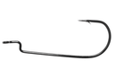 Owner All Purpose Worm Hook Black Chrome - Fishing Supercenter