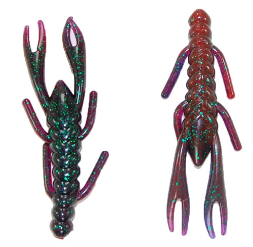 Gambler Cricket 3 Soft Plastic Bait - Natural Crawdad Shape For Fishing