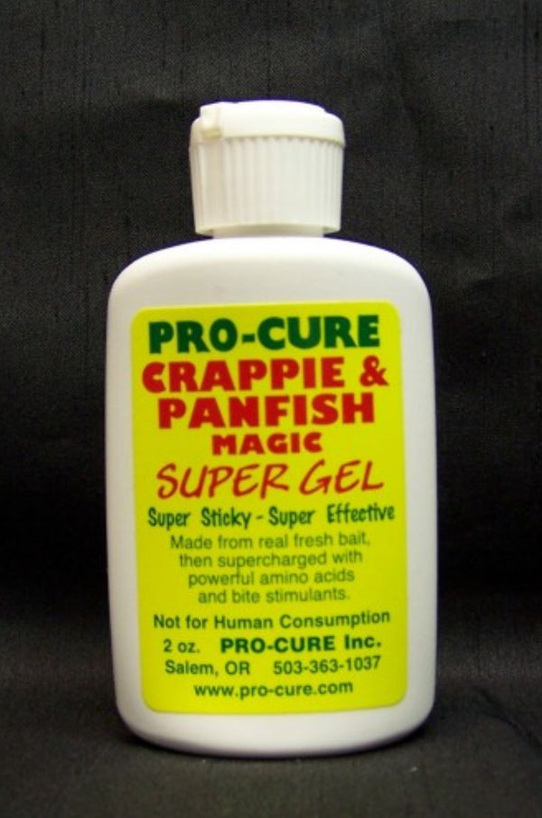 Pro-Cure Crappie & Panfish Super Gel 2 oz - Fishing Supercenter