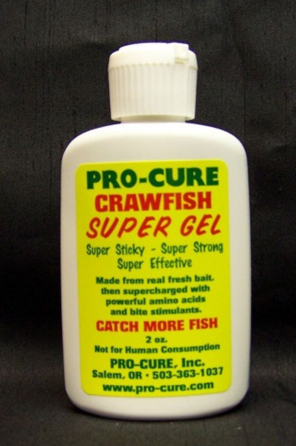 Pro-Cure Crawfish Super Gel 2 oz - Fishing Supercenter