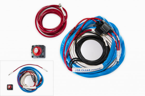 Sea Clear Power Marine Graph Wiring Harness w/ Switch and Jumper