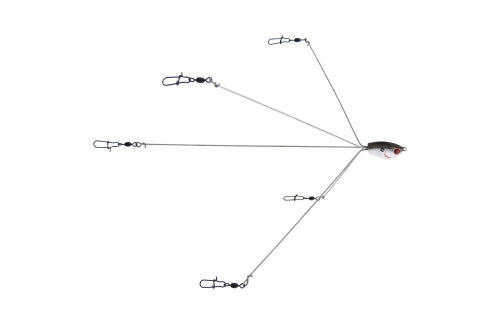 YUM YUMbrella Ultralight 5 Wire  No Rattle Rig