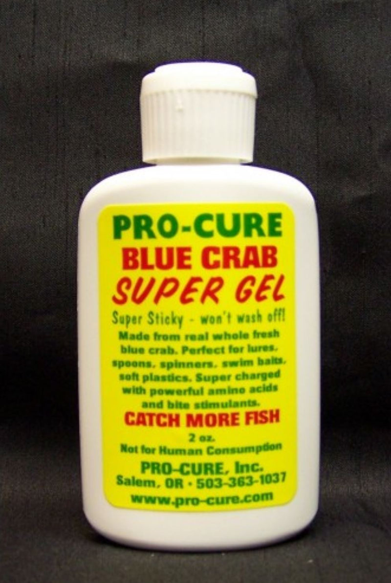 Pro-Cure Blue Crab Super Gel 2 oz - Fishing Supercenter