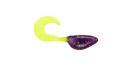 Strike King Mr Crappie Shadpole Curlytail 2"
